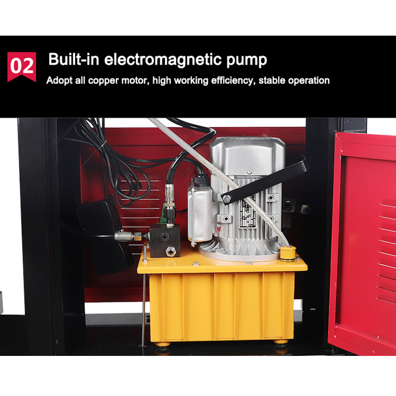 Hydraulic Busbar Punch Machine - DHY-150D 3-in-1 verwerkingsmachine, combinatie van knip-,