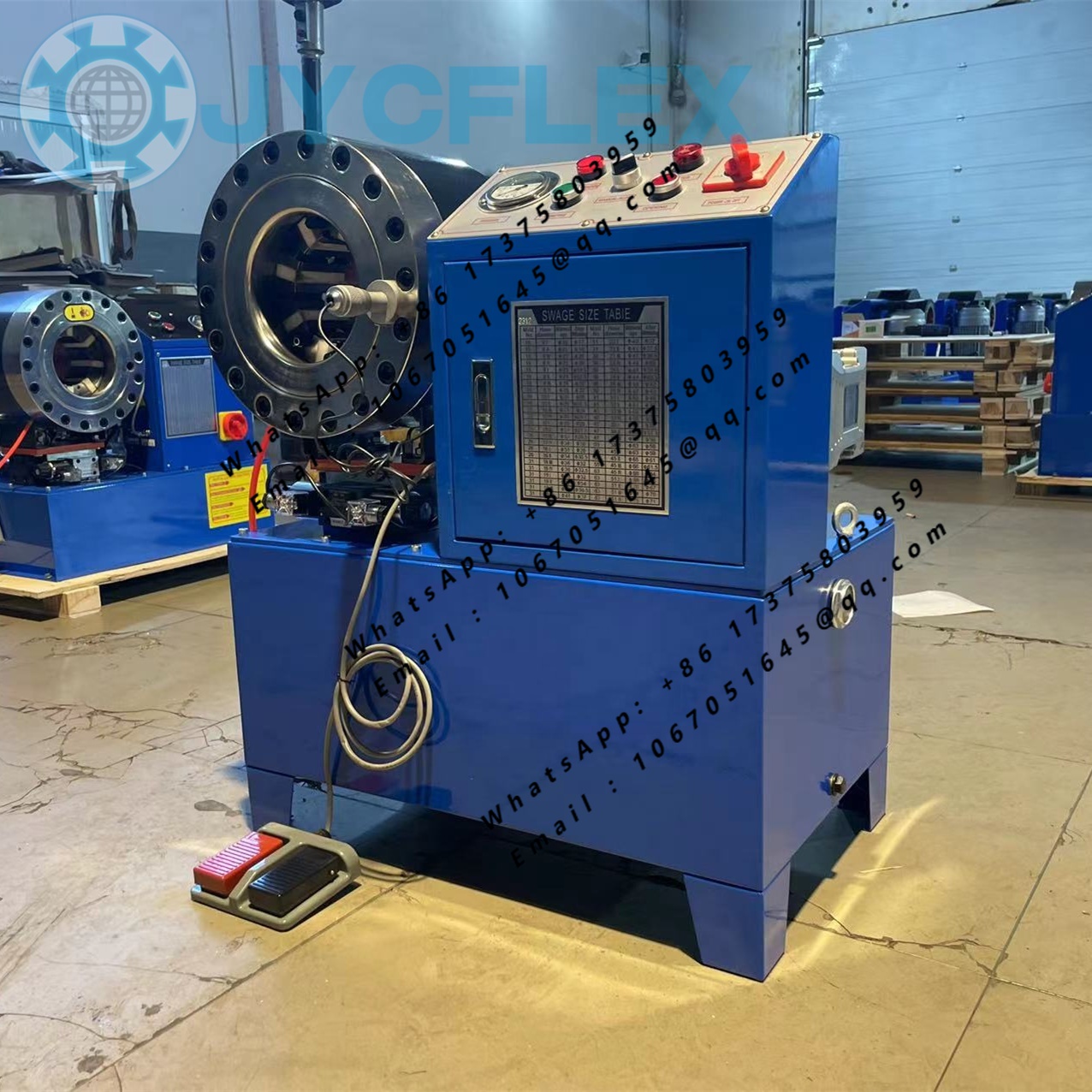 Hydraulic Hose Crimper Machine - Fabrieksdirecte levering Hoge Druk 1/4'''-2'' AC