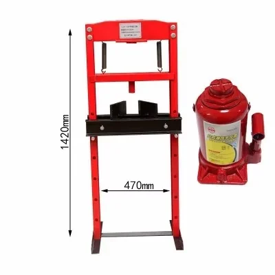 Hydraulic Press 20 Ton Shop Press - 20 ton hydraulische werkplaatspers, handmatige hydraulische
