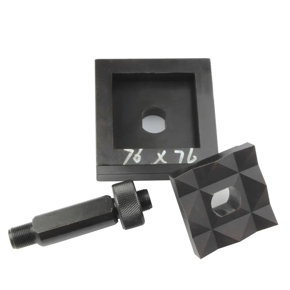 Hydraulic Knockout Punch Set - Premium hydraulische gereedschappen SYK-8/15 76x76mm vierkante