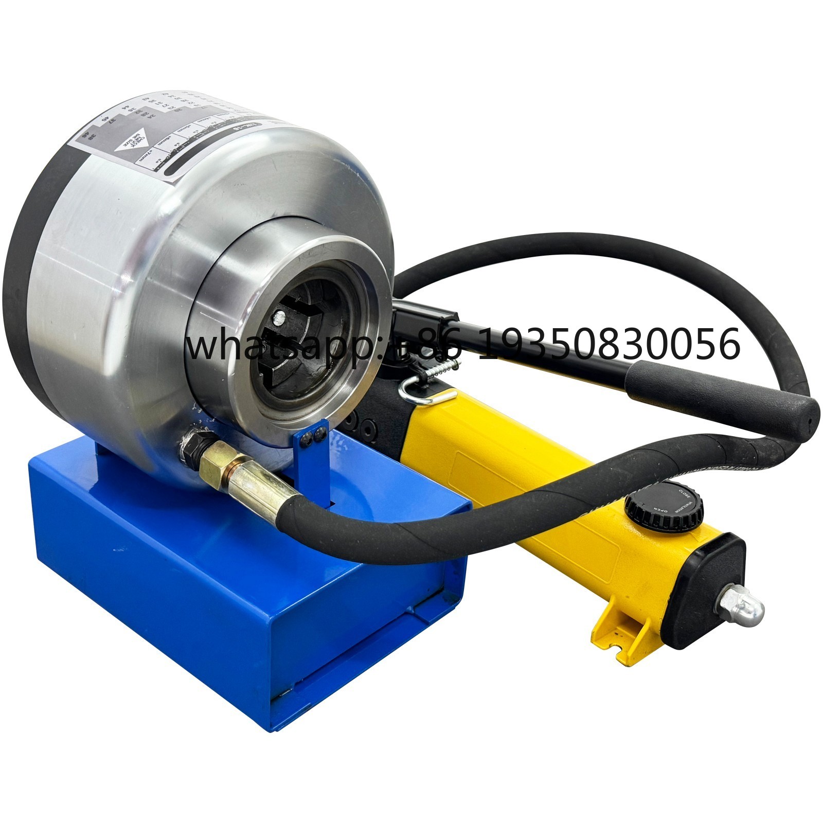 Hydraulic Hose Crimper Machine - Draagbare hydraulische slangenklemmachine voor oliebuizen