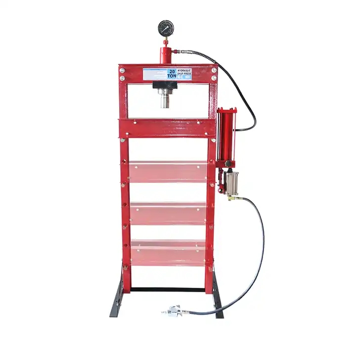 Hydraulic Press 20 Ton Shop Press - CE-gecertificeerde 20-ton luchthydraulische winkelpers Voertuiguitrusting