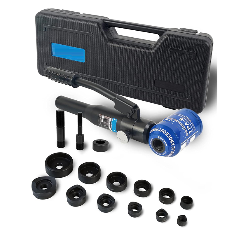 Hydraulic Knockout Punch Set - Hydraulische gatengraafmachine TPA-8 kan gaten van
