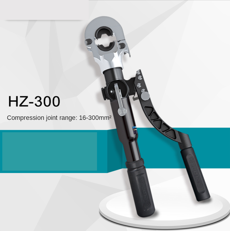 Hydraulic Crimping Tool 16-300Mm2 - Integraal krimptang HZ-300 Hydraulisch krimptang Zeshoekig