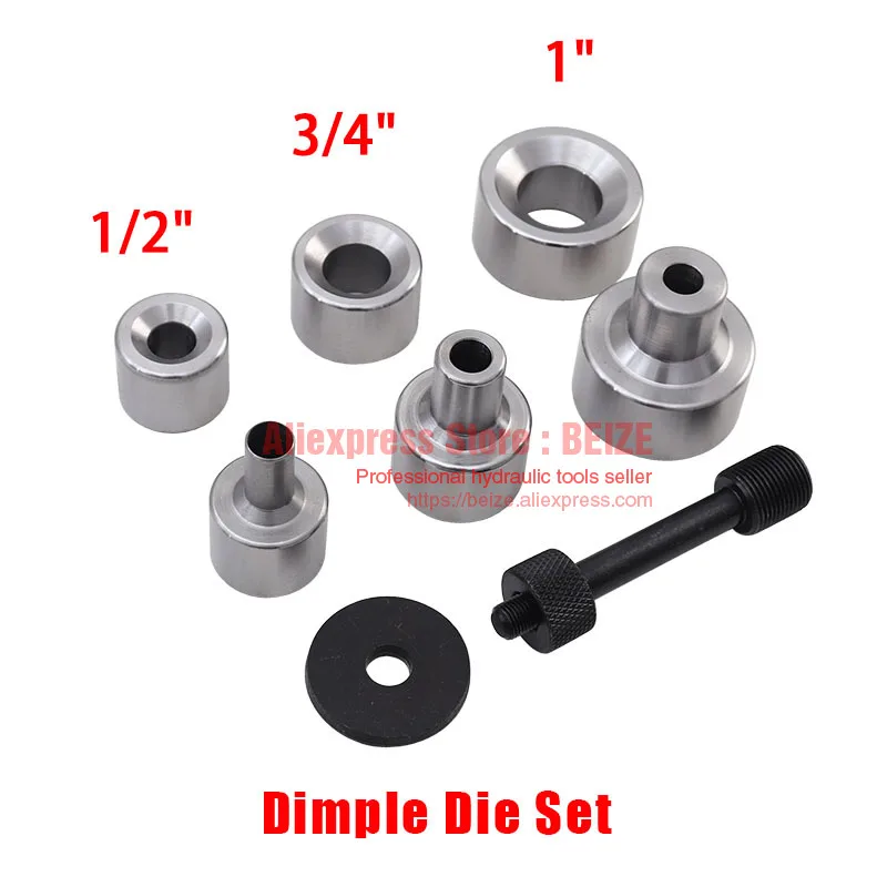Hydraulic Knockout Punch Set - Upgrade 3-delige kuiltjesmatrijzenset 1/2